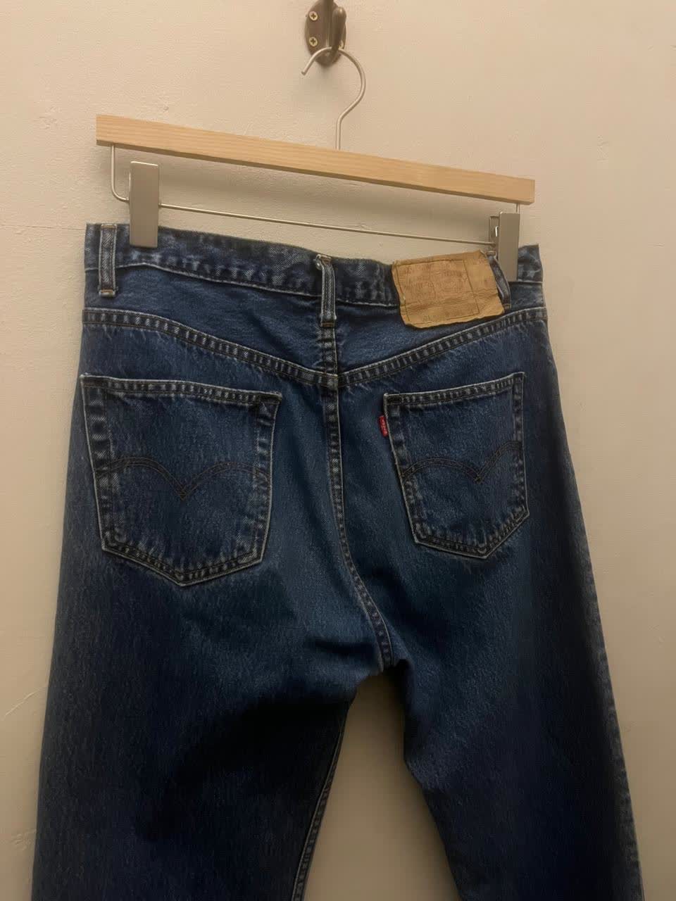 Levi's Straight Leg — preloved denim on the rail at Lola's Street Thrifts, Observatory