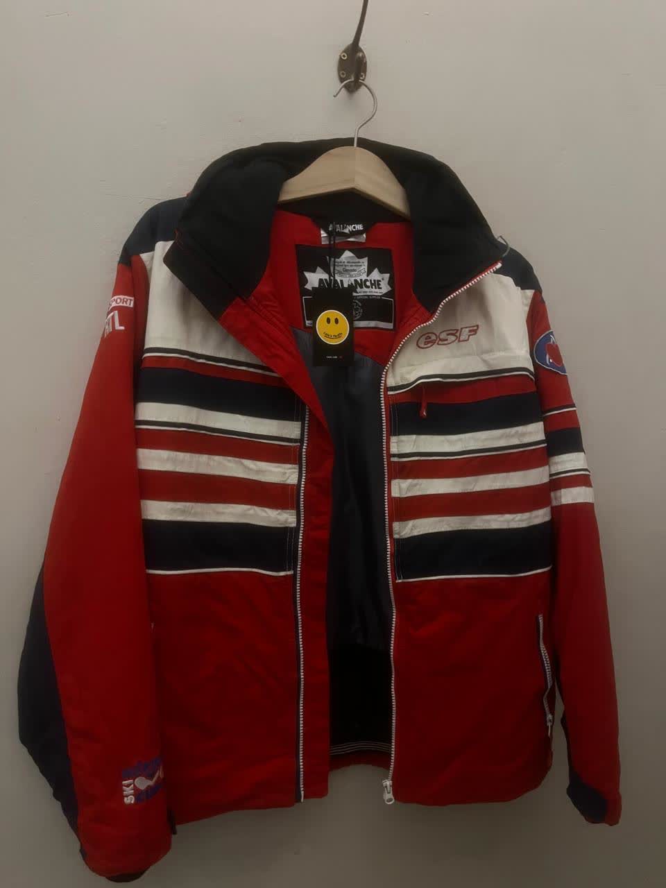 Retro Ski Jacket — preloved outerwear on the rail at Lola's Street Thrifts, Observatory