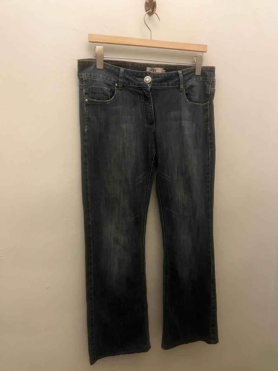 Washed Black Bootcut — preloved denim on the rail at Lola's Street Thrifts, Observatory